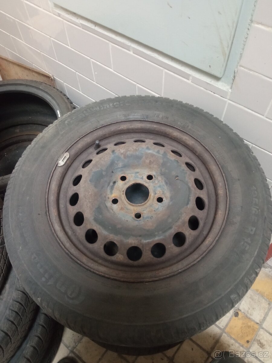 Ford 5x108 plechové kola 195/65R15