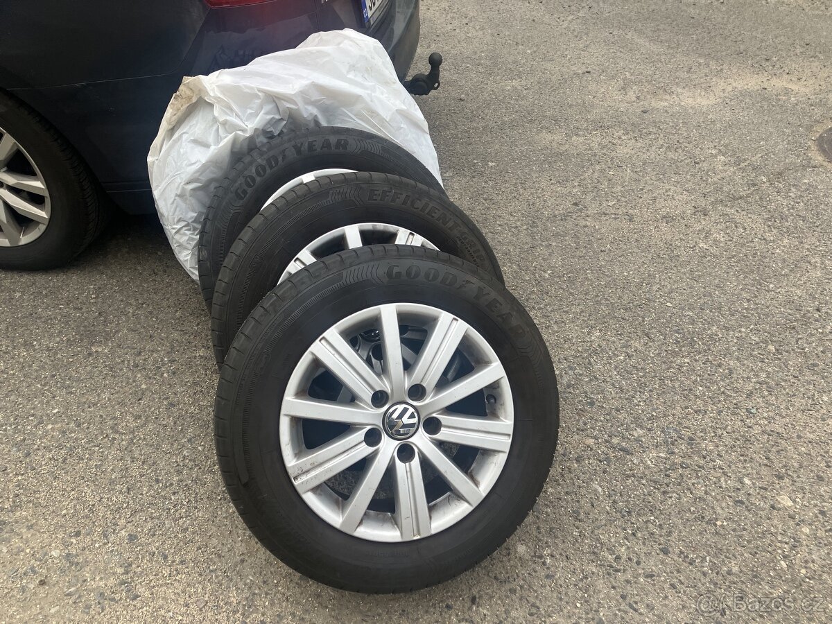 VW Škoda Audi Seat - originální alu disky 5x112 R16, letní