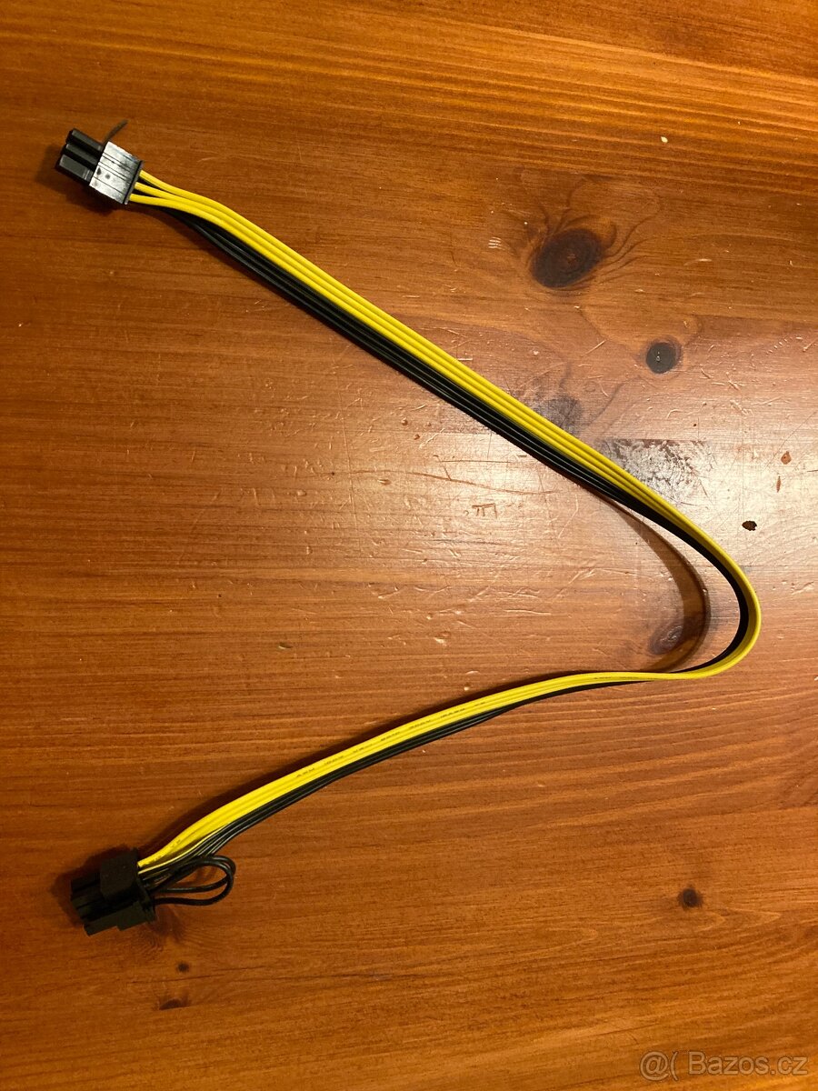GPU kabel 50cm z 6pin - 6+2pin pro breakout board