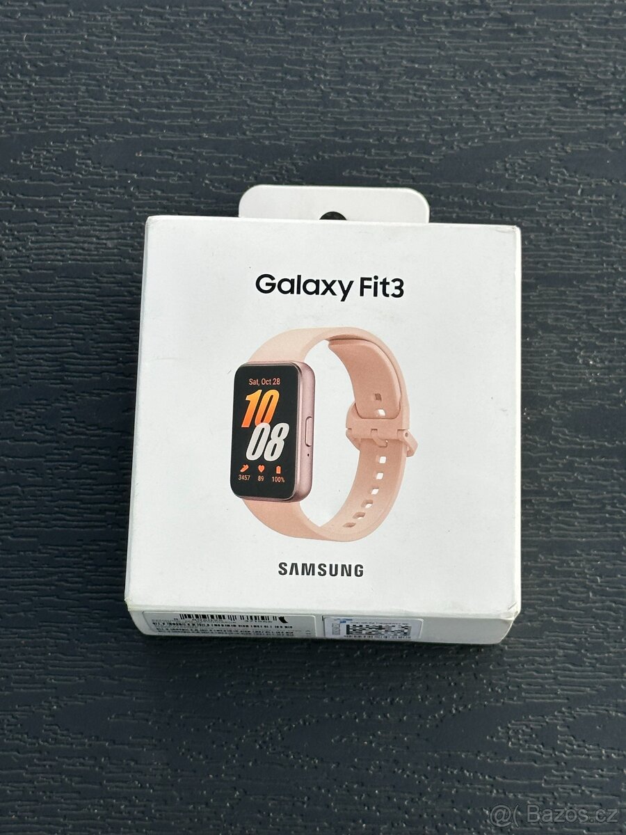 Nový chytrý náramek Samsung Galaxy FIT 3 SM-R390 Pink Gold