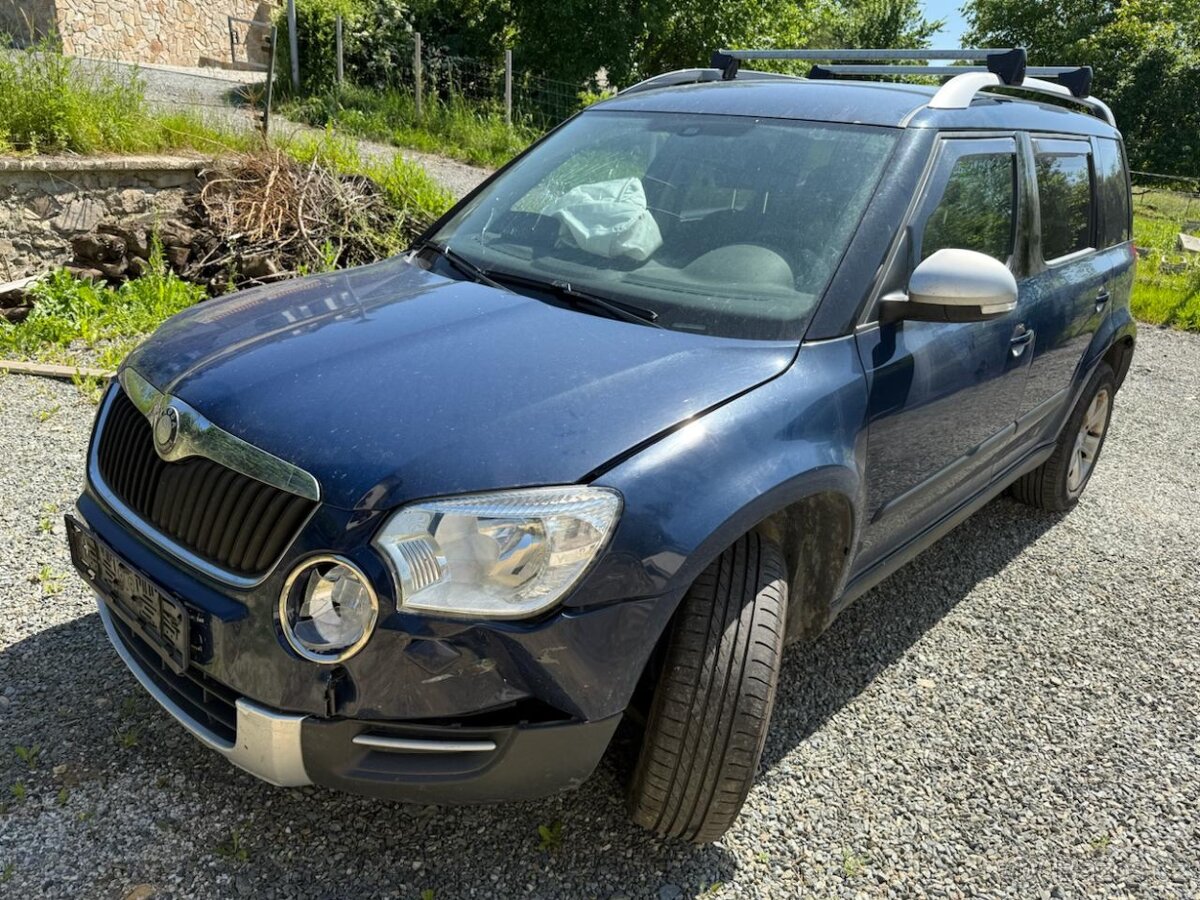 Prodám Škoda Yeti havarované