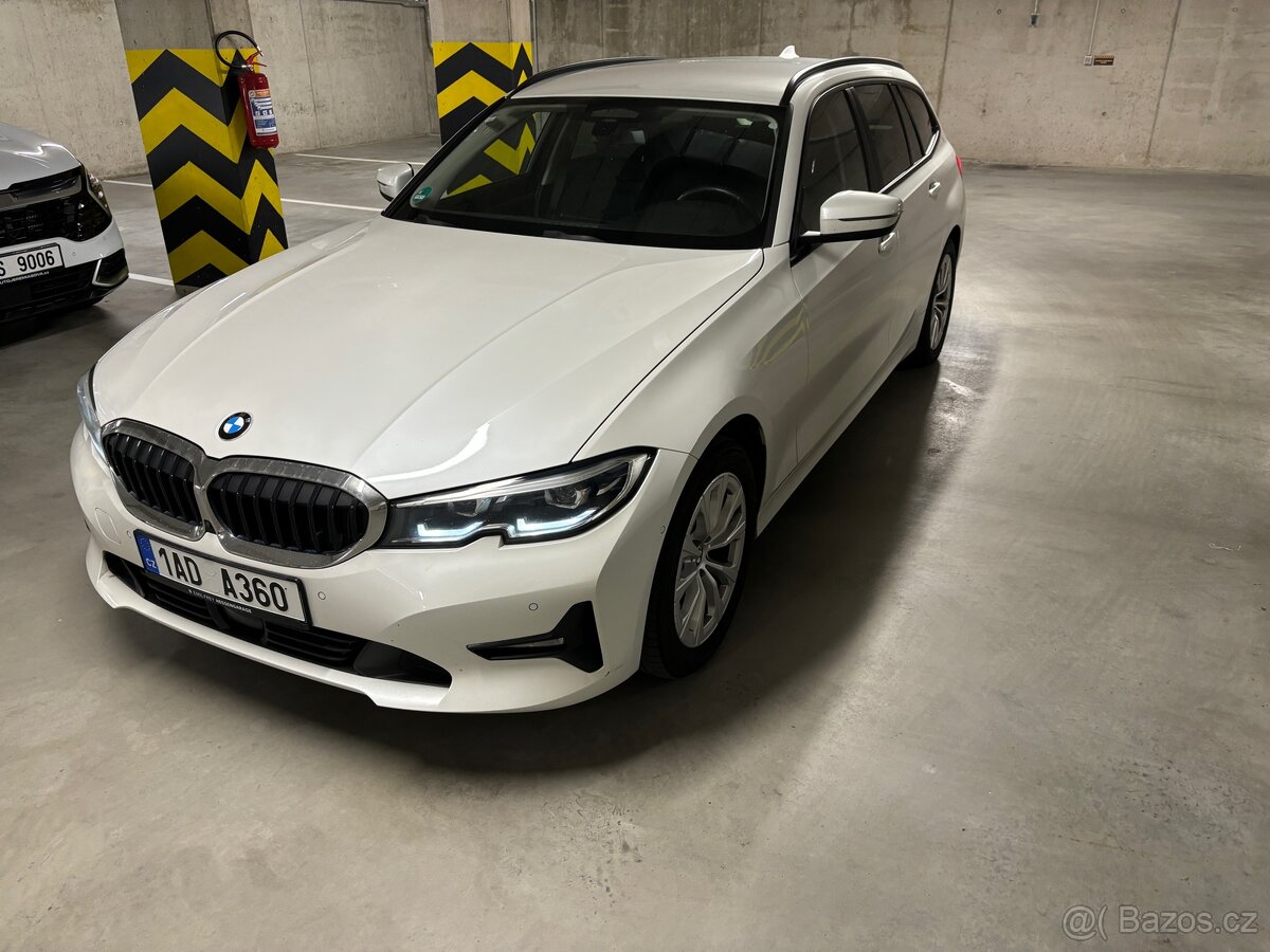 2020 BMW 320d 140kW/190k, ACC, kamery 360