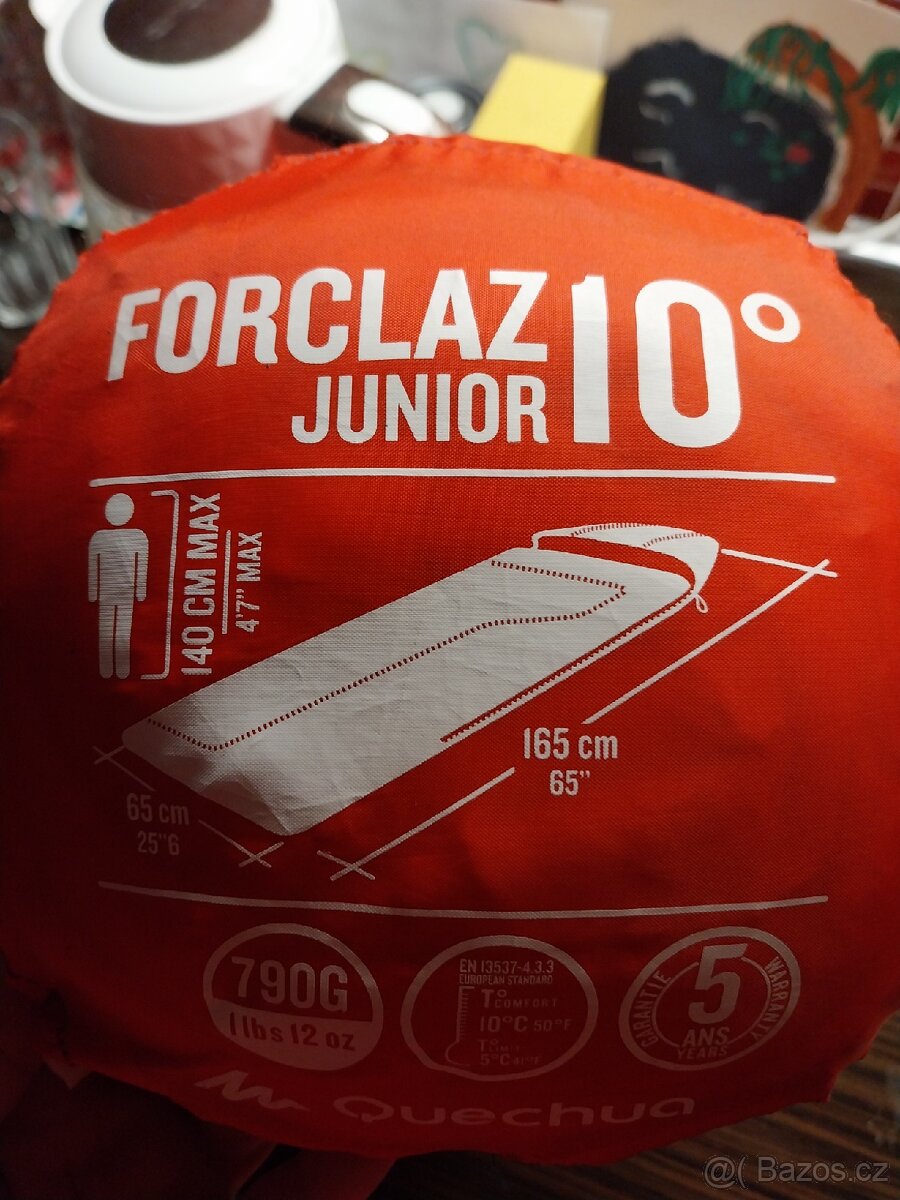 Dětský spací pytel Forclaz 10 stupňů