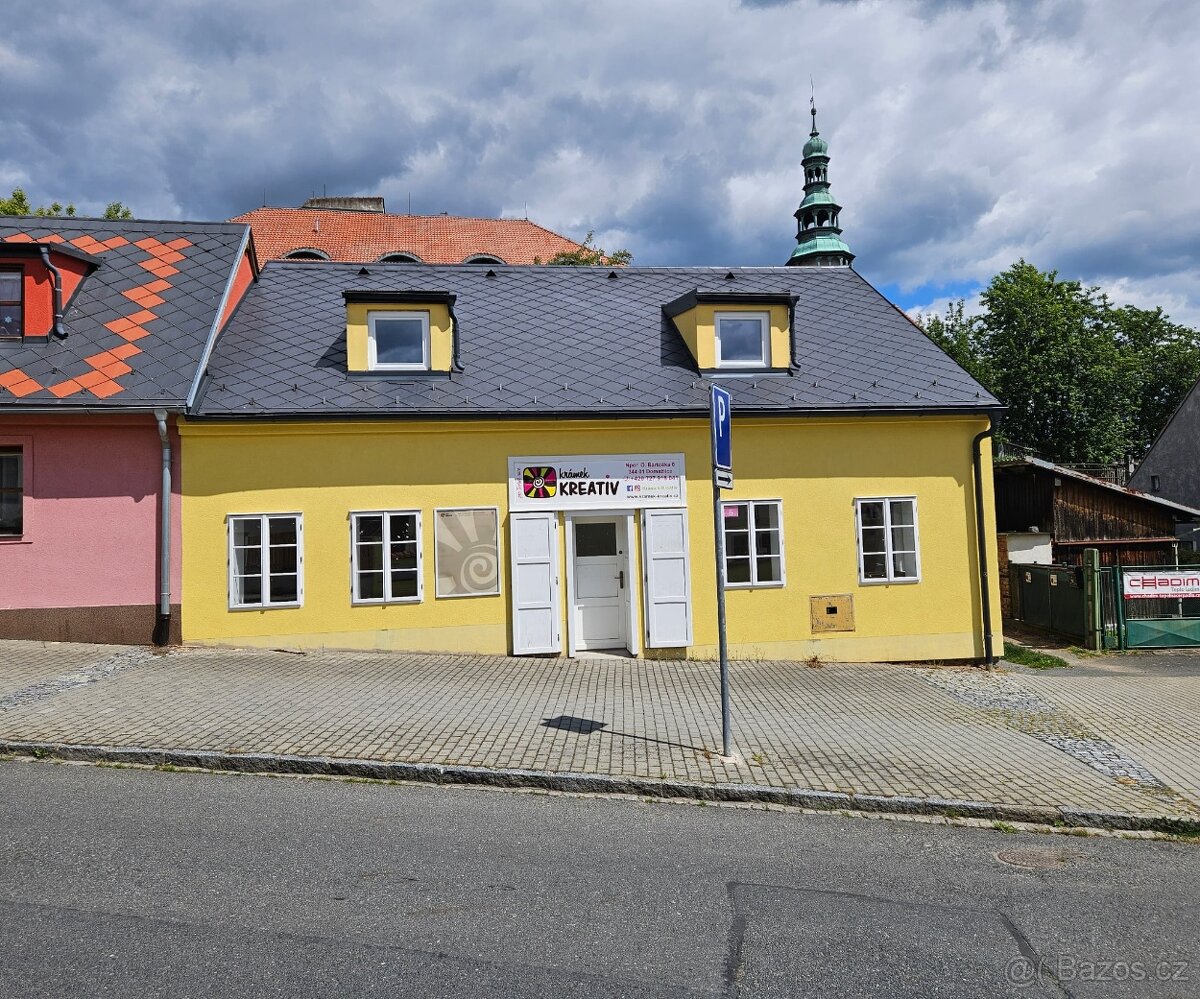 Nebytový prostor Domažlice nedaleko náměstí