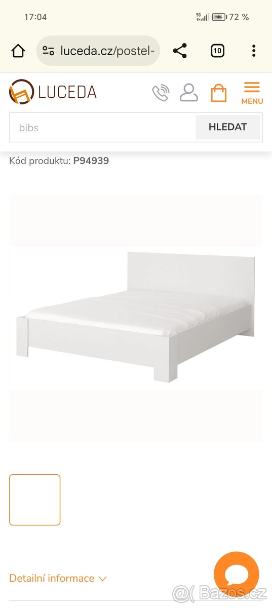 Postel 180x200