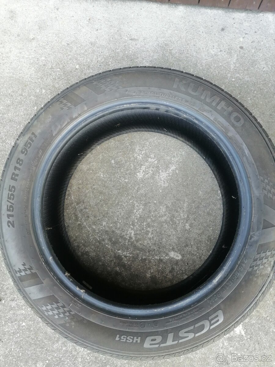 Letní pneumatiky zn. Kumho