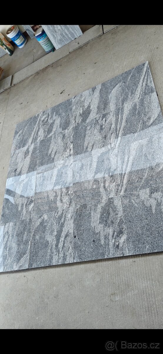 žulová dlažba  juparana 60×60cm