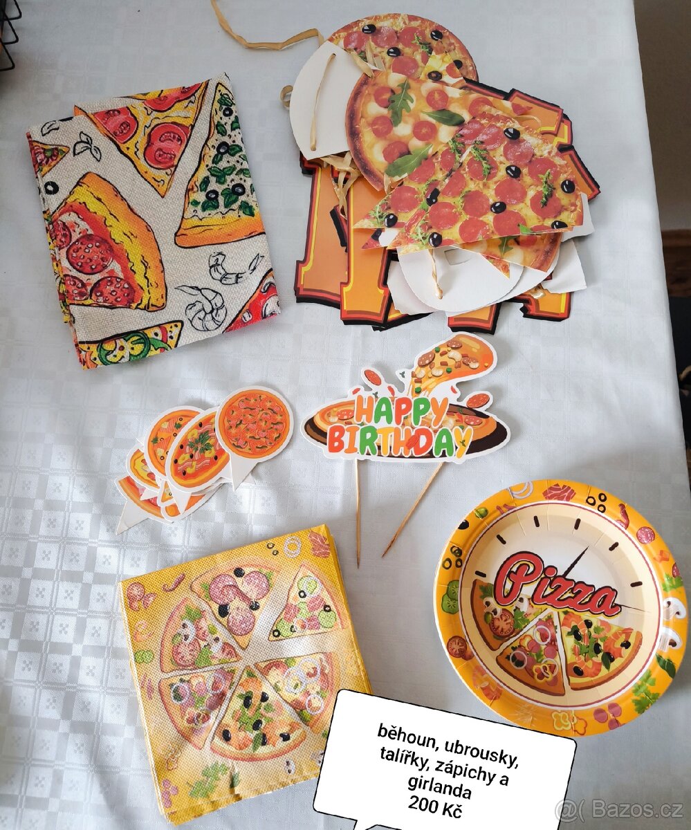 Párty sada Pizza