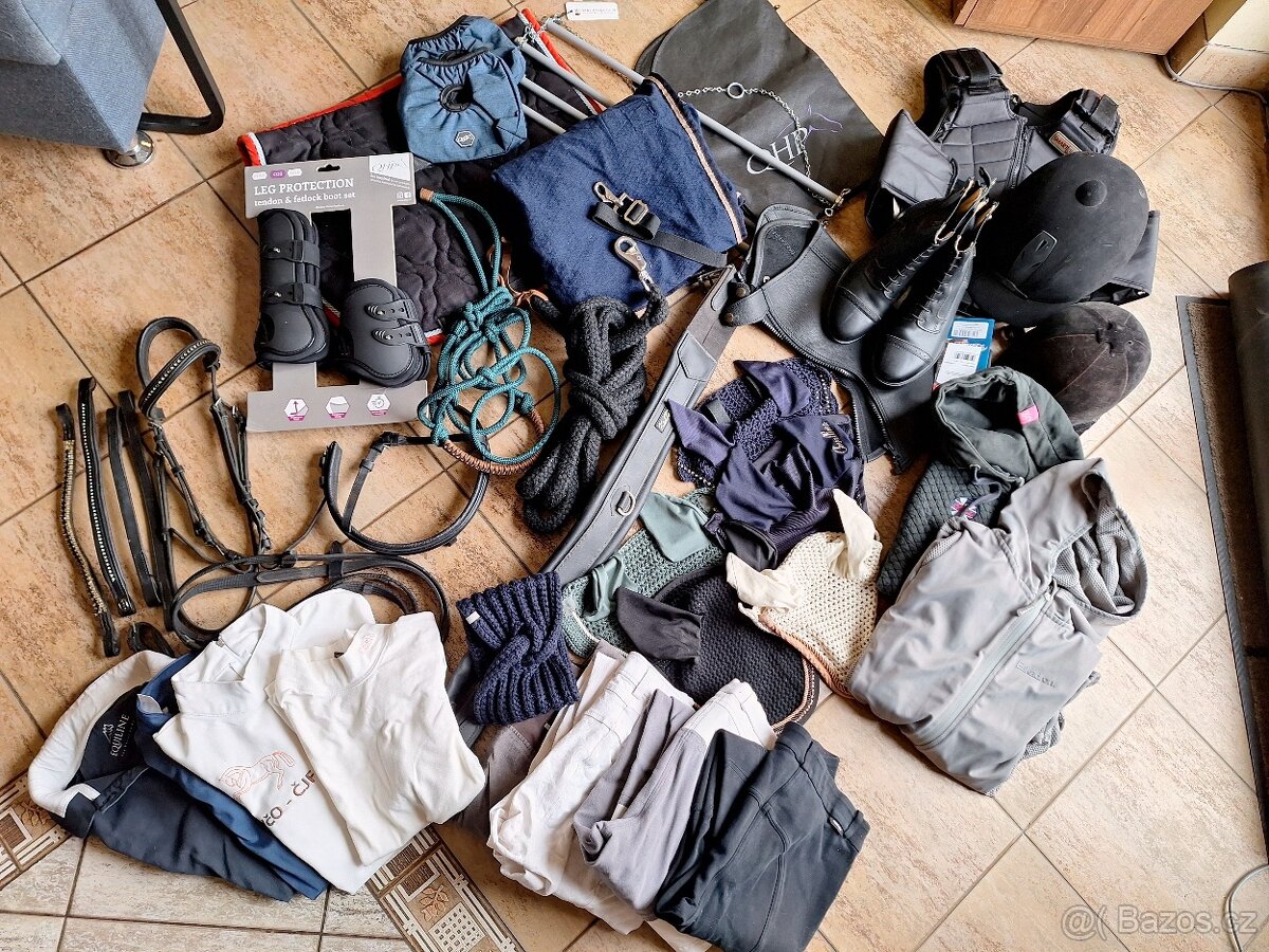 Výprodej sedlovna + věci pro jezdce