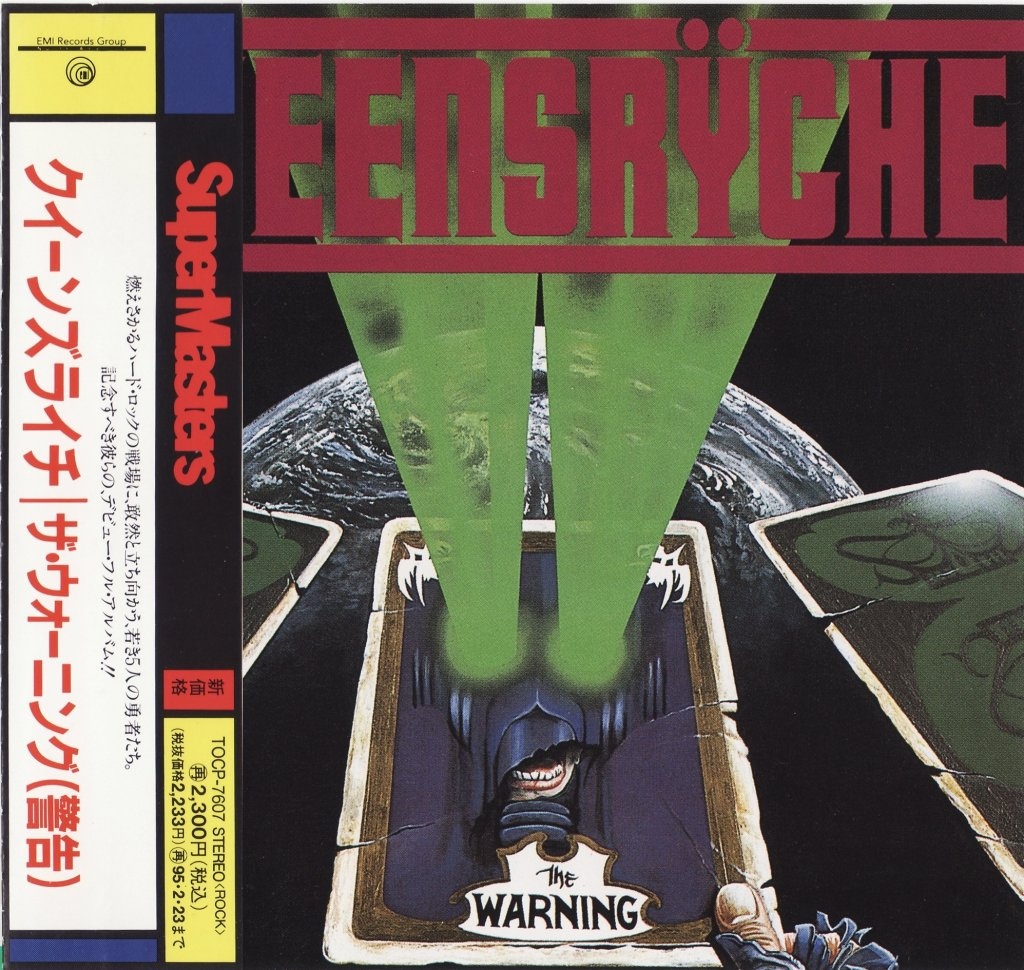 CD  QUEENSRYCHE  -  THE  WARNING  1984  JAPAN