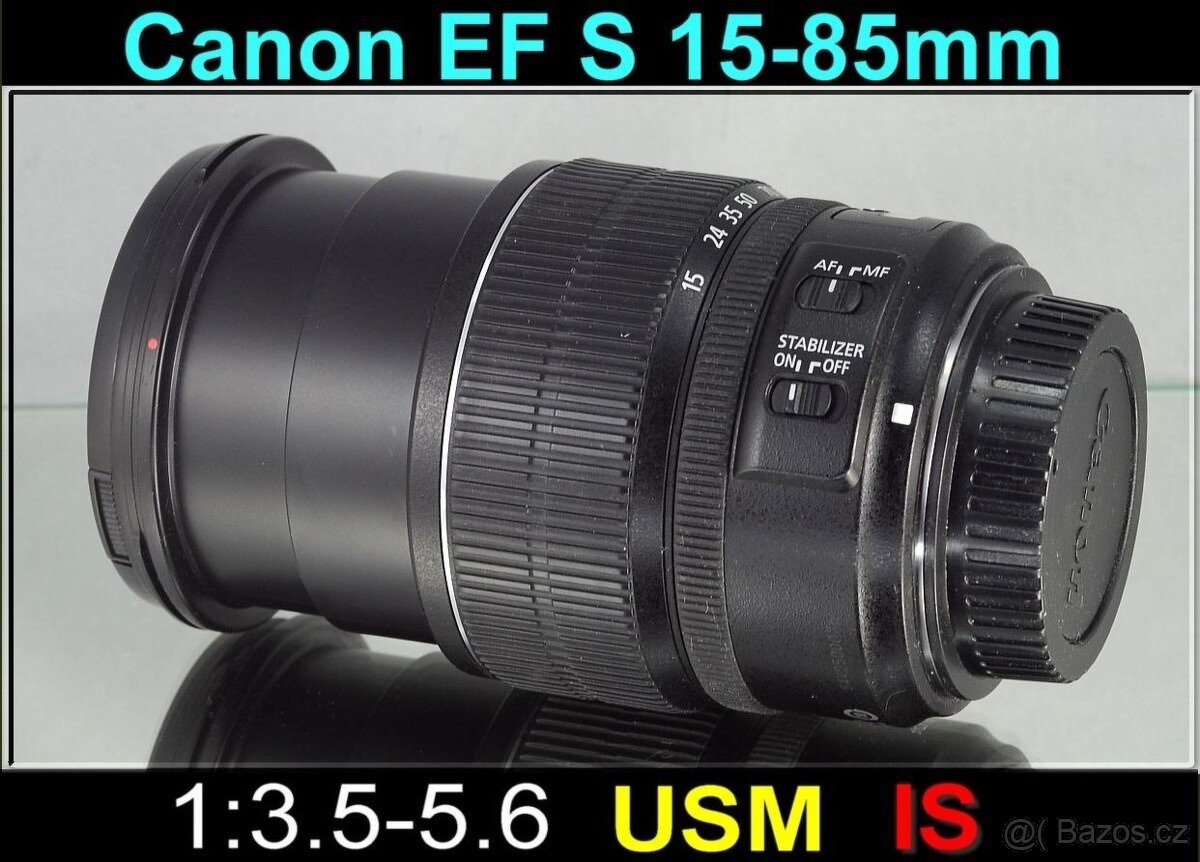 Canon EF-S 15-85mm f/3.5-5.6 IS USM APS-C Zoom