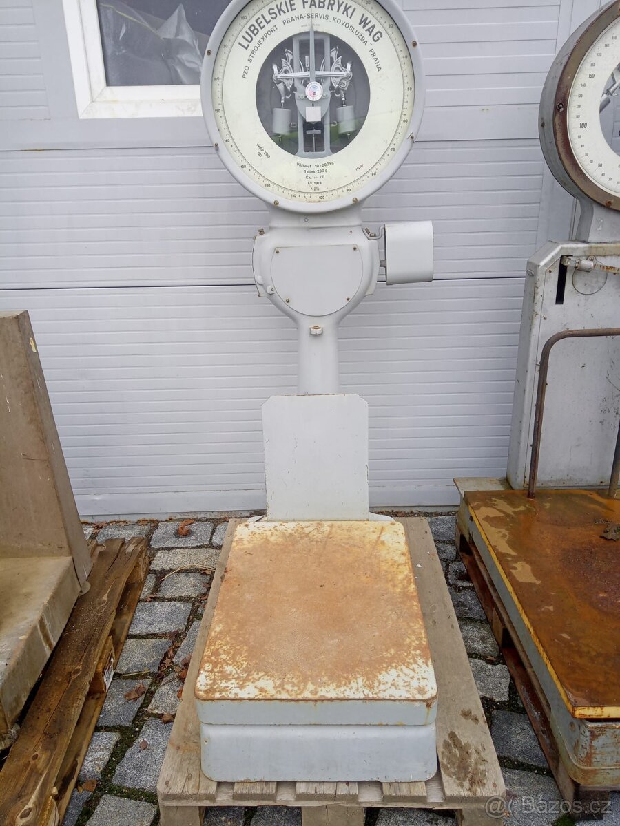 200kg analogová váha