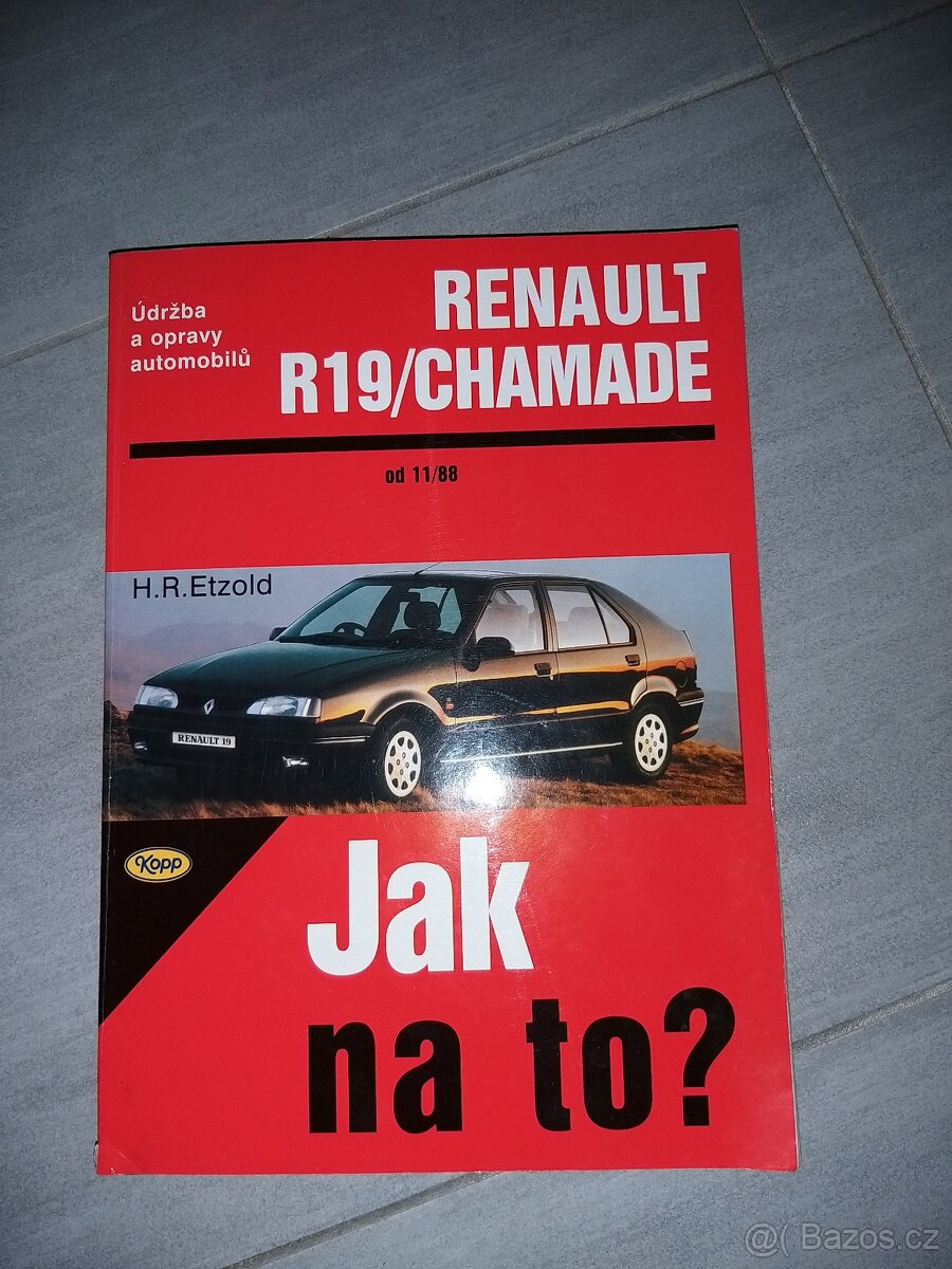 Kniha Renaul Chamade R19 Jak na to?