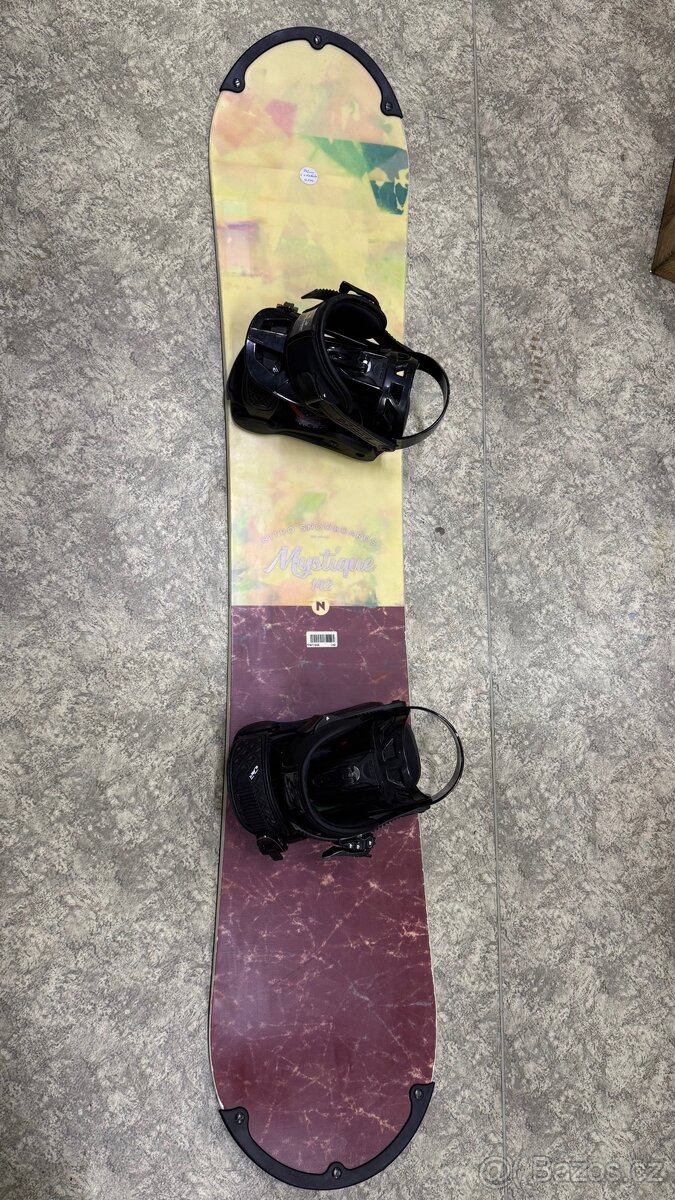 Snowboard Nitro 142cm s vázáním Drake