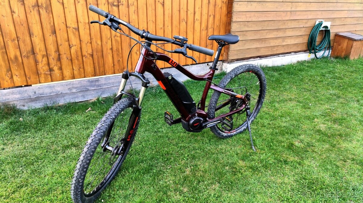 Dámské elektrokolo, vínové