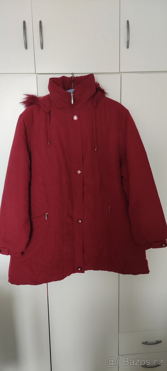 Bunda dámské zimní  4XL