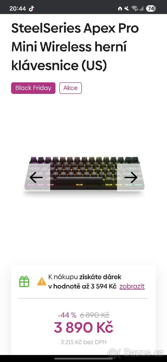 SteelSeries Apex Pro Mini - US