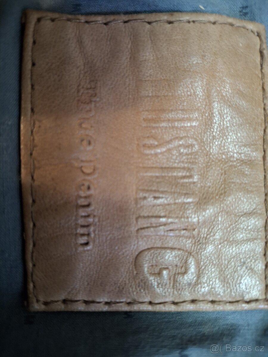 Kožená bunda značky Mustang