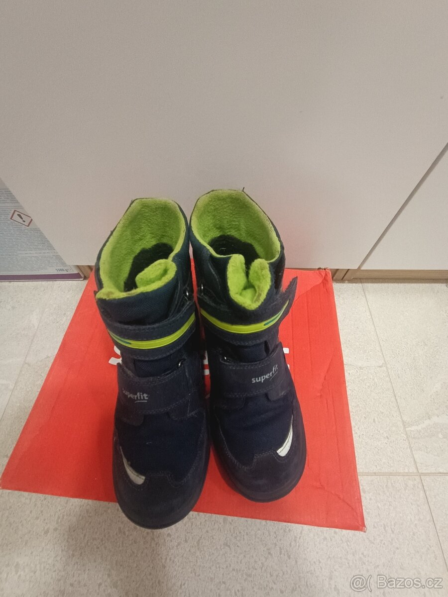 Zimní kotníčkové boty Superfit s Gore-Tex vel.