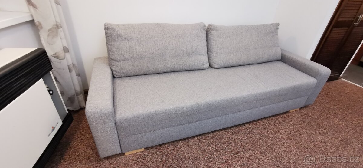 Rozkládací pohovka GRÄLVIKEN – pohodlná, praktická, 3 místa