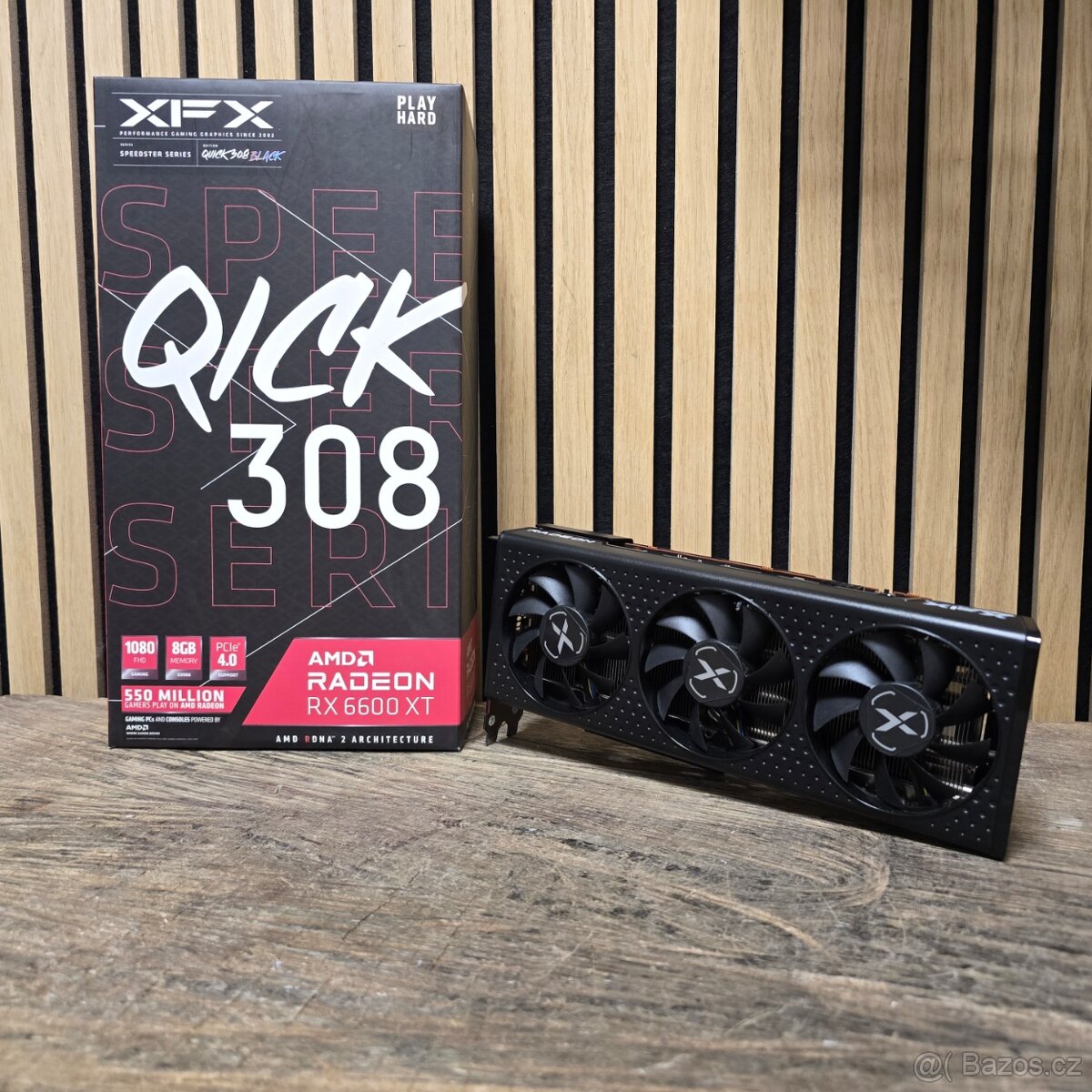 XFX AMD Radeon RX 6600XT Speedster QICK 308 8GB