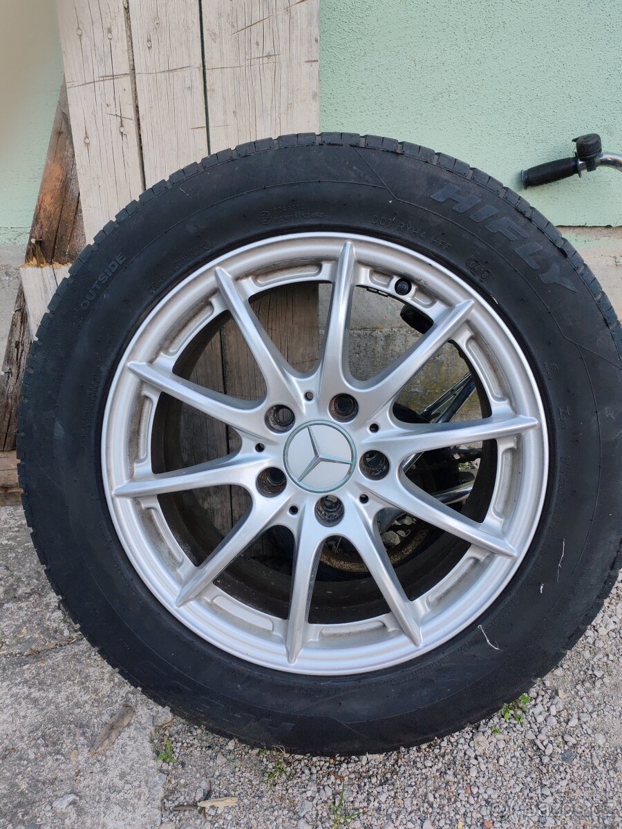ALU kola s letním pneu 225/55 R 16