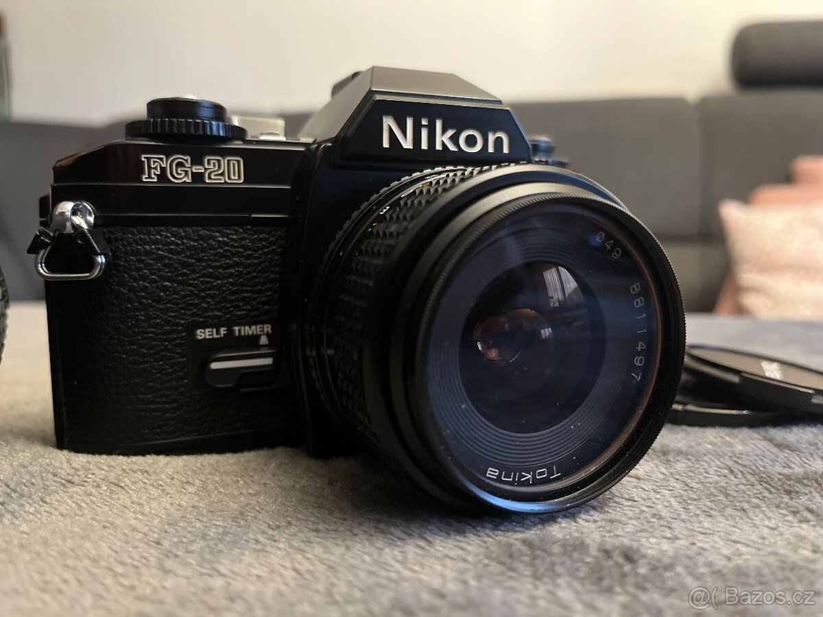 Nikon FG-20 + Tokina 28mm f/2.8 + Tokina 70-210
