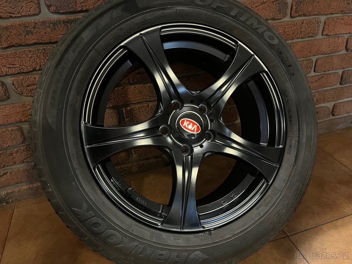 ALU disky na KIA /Hyundai 5x114,3 17” včetně TPMS snímačů