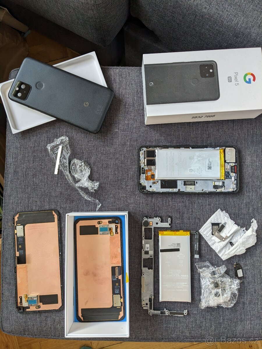 Google Pixel 5 5G díly