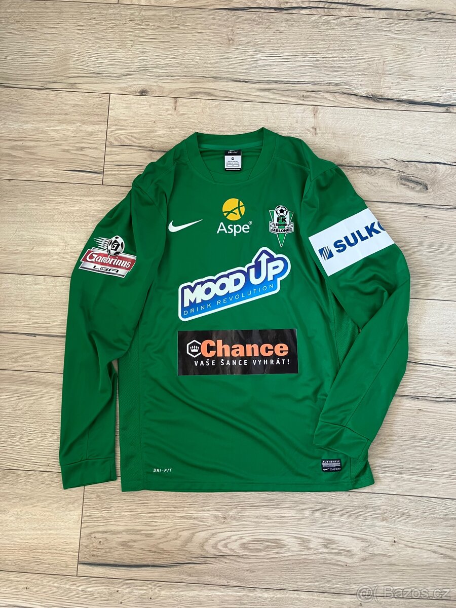 FK Jablonec originální fotbalový hraný dres #23 velikost M