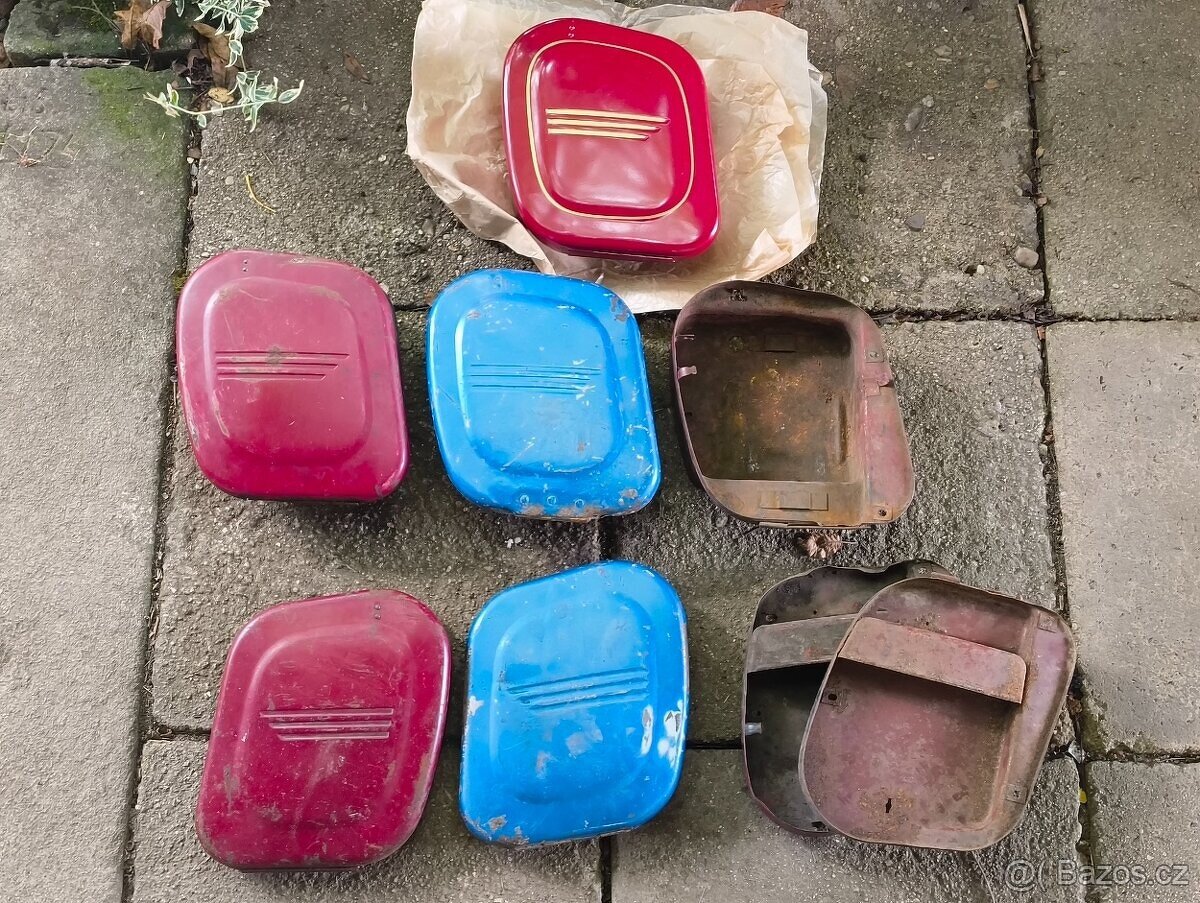 Kastlík Jawa ČZ panelka kývačka půlbuben bateriový nářaďový