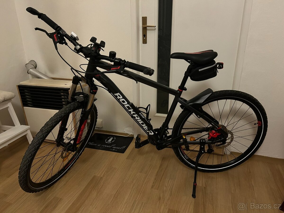 ROCKRIDER ST 540 ŠEDO-ČERVENÉ