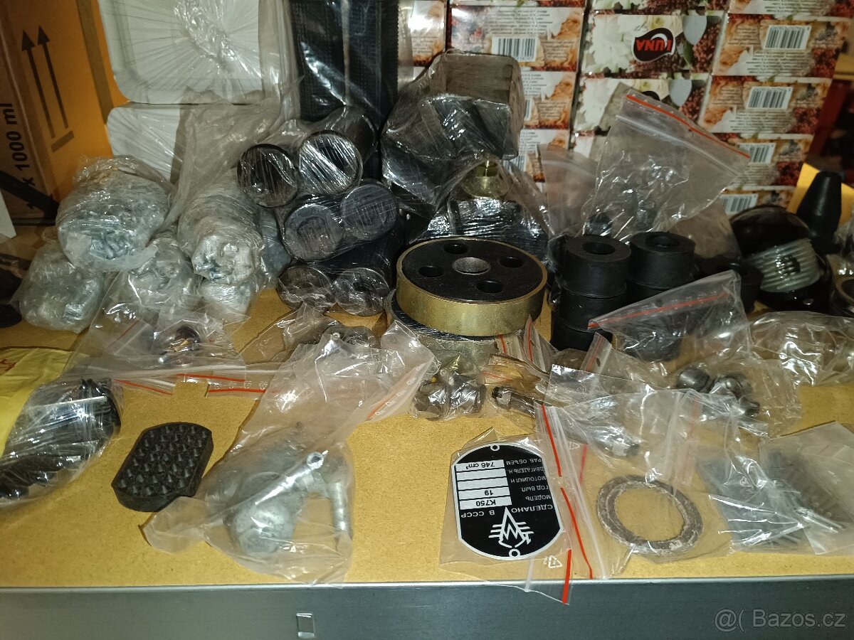 Díly na Ural m72 a k750 a MT