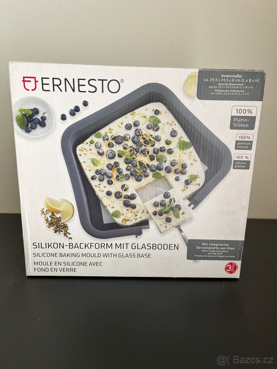 Silikonová forma na pečení, rohlíčky