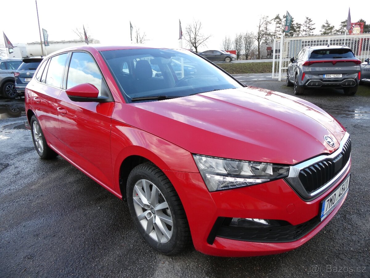 Škoda Scala 1.0 TSi 70kW serviska, ČR