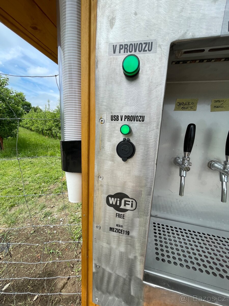 Samoobslužný výdejník nápojů