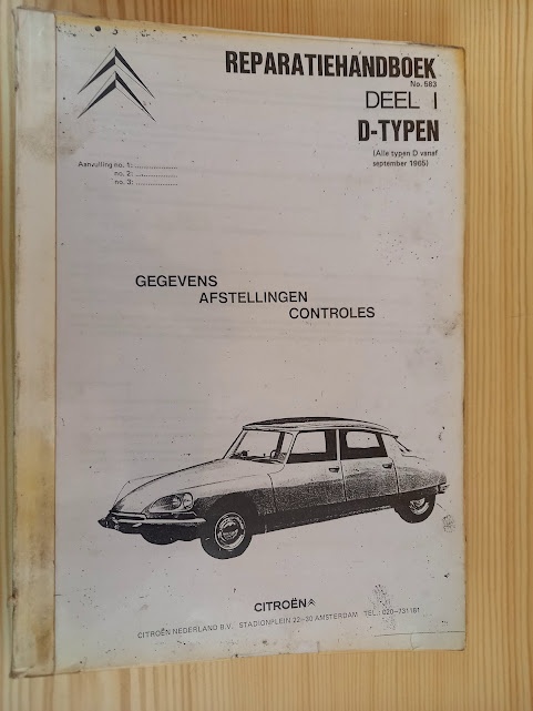 Citroen DS - opravarensky manual