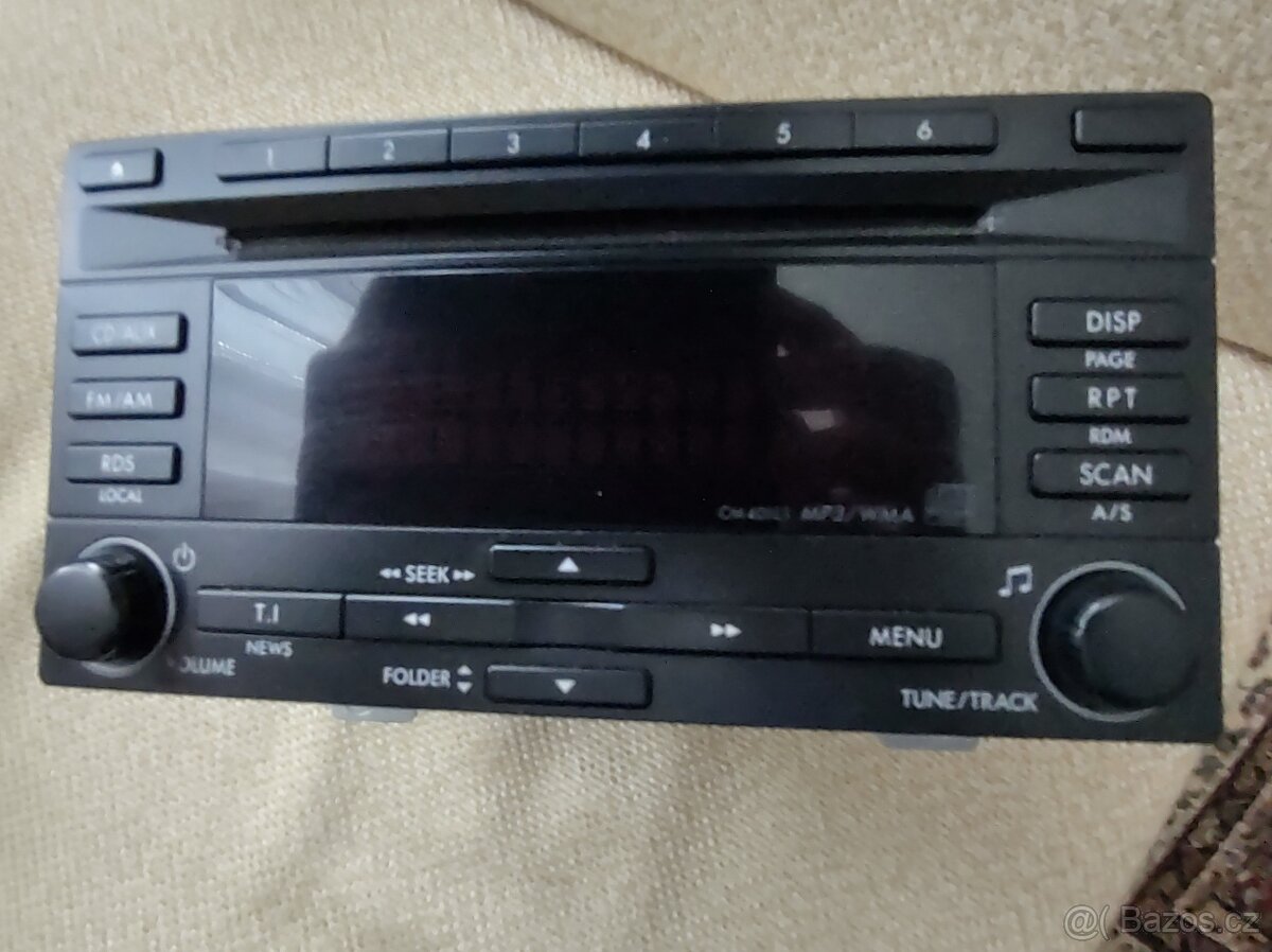 Autorádio Clarion do Subaru XV