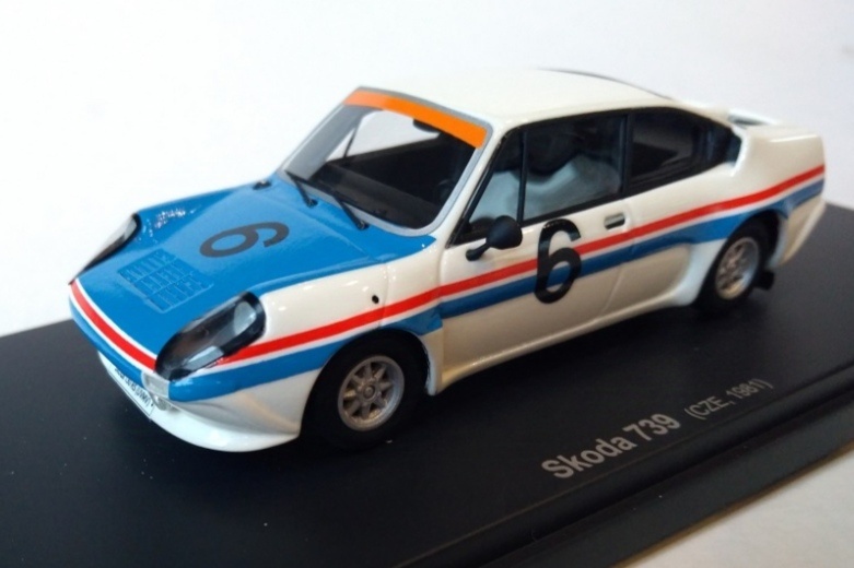 Škoda 739 prototyp 1:43 Autocult
