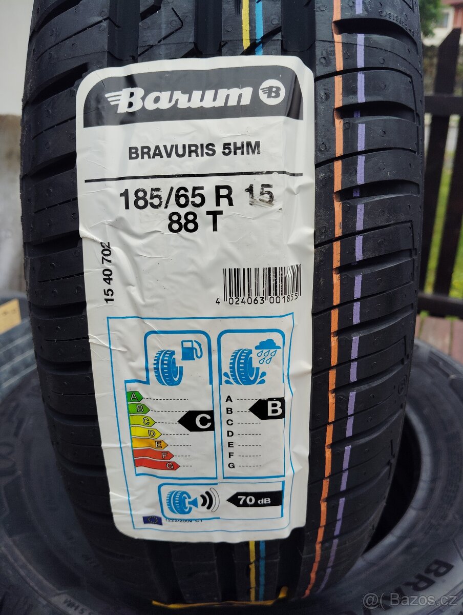 Prodám letní pneu 185/65r15
