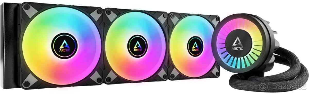 Arctic Liquid Freezer 360 AIO RGB, černý.