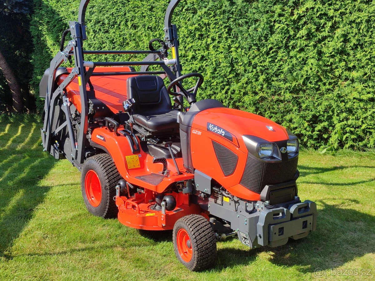 Traktorová sekačka Kubota G231HD