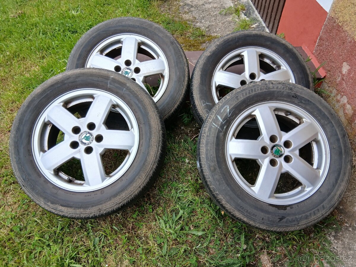 Alu kola 0rig.škoda