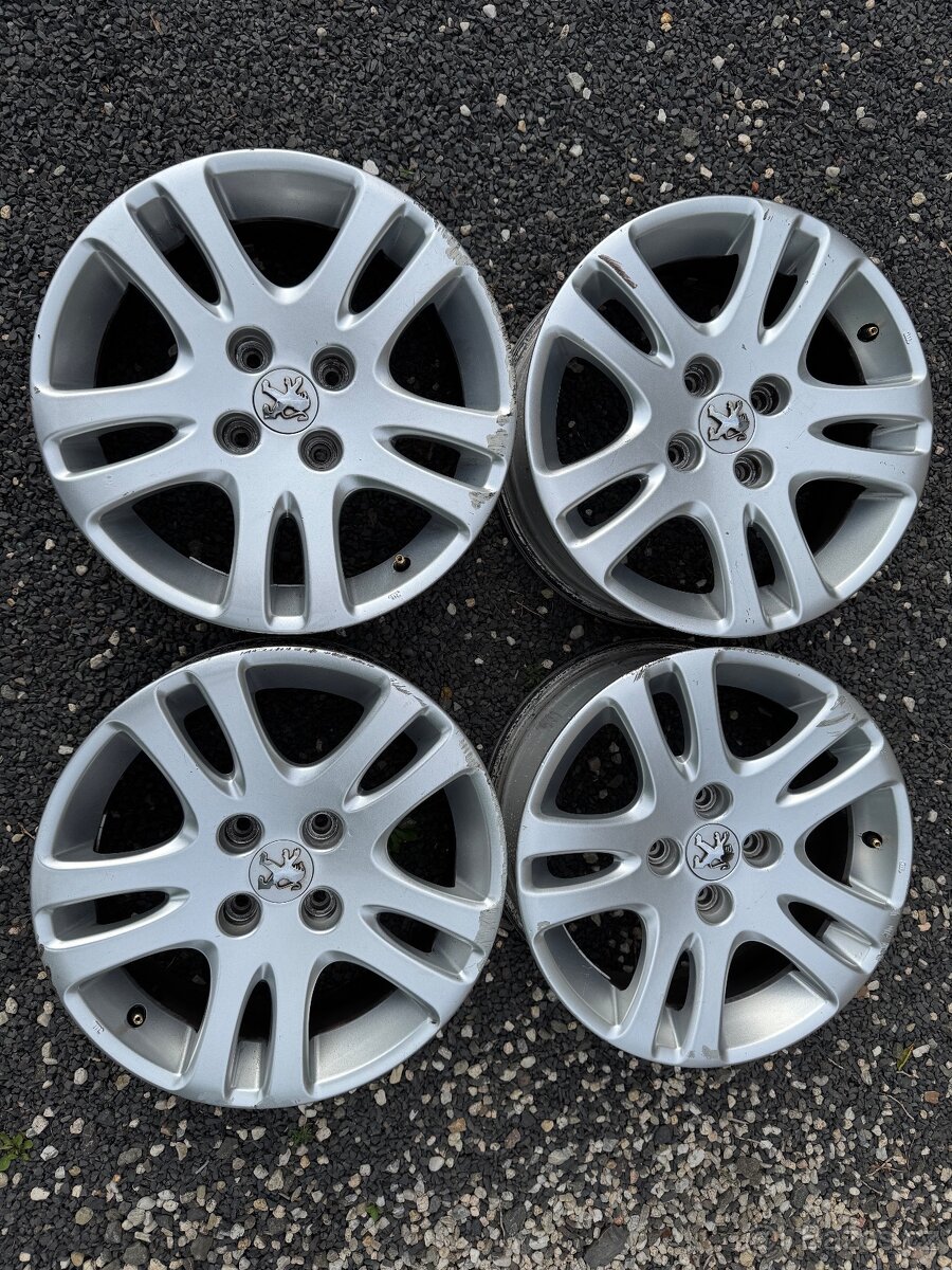 Alu kola disky Peugeot 6,5Jx16 ET31 4x108