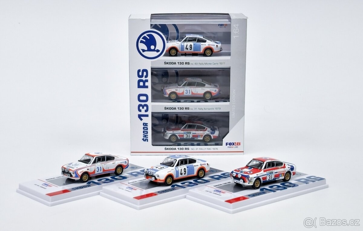 Škoda 130 RS set 1:64 FOX18