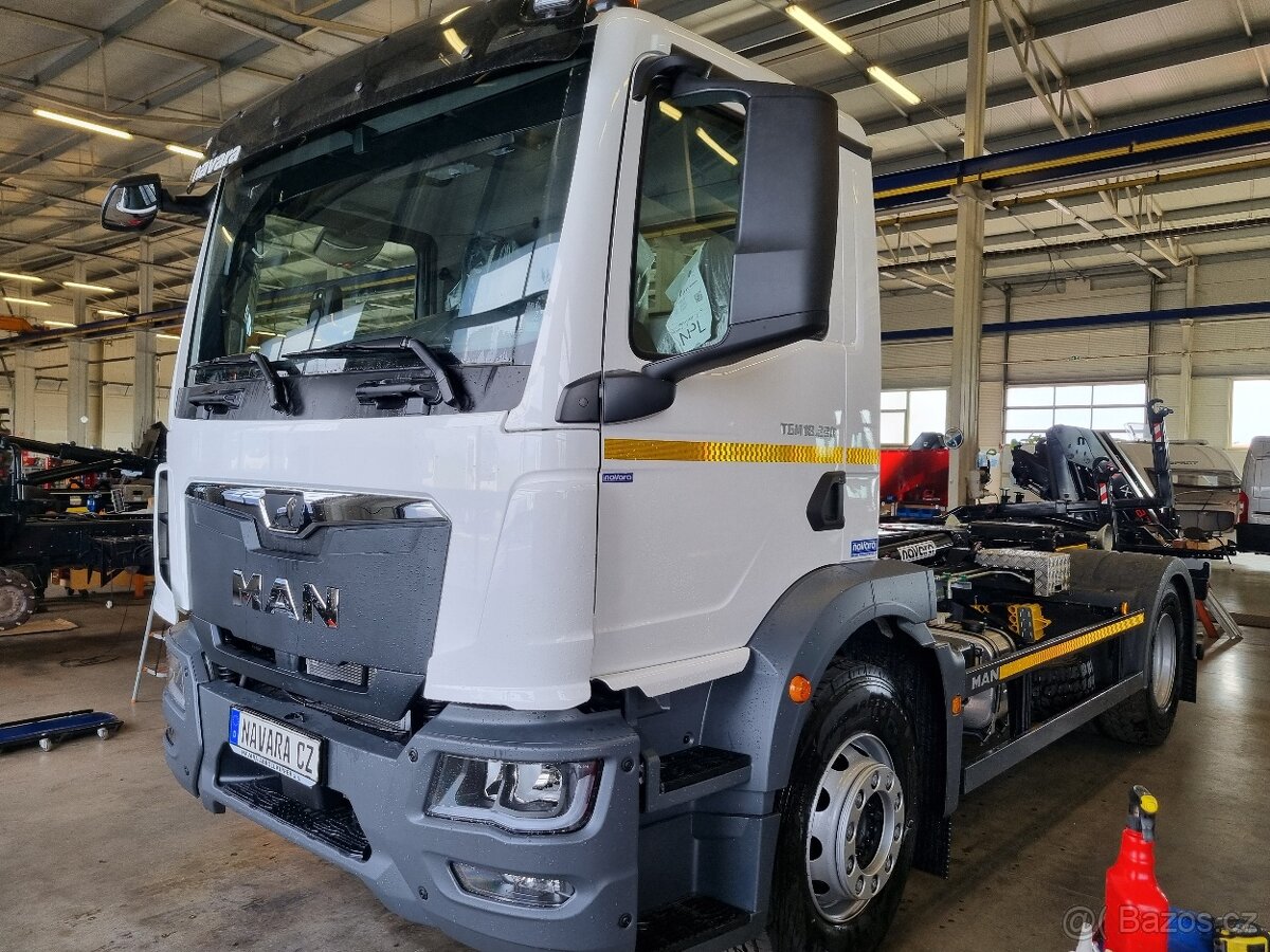NOVÝ MAN TGM 18.290 + NOSIČ KONTEJNERU 10T