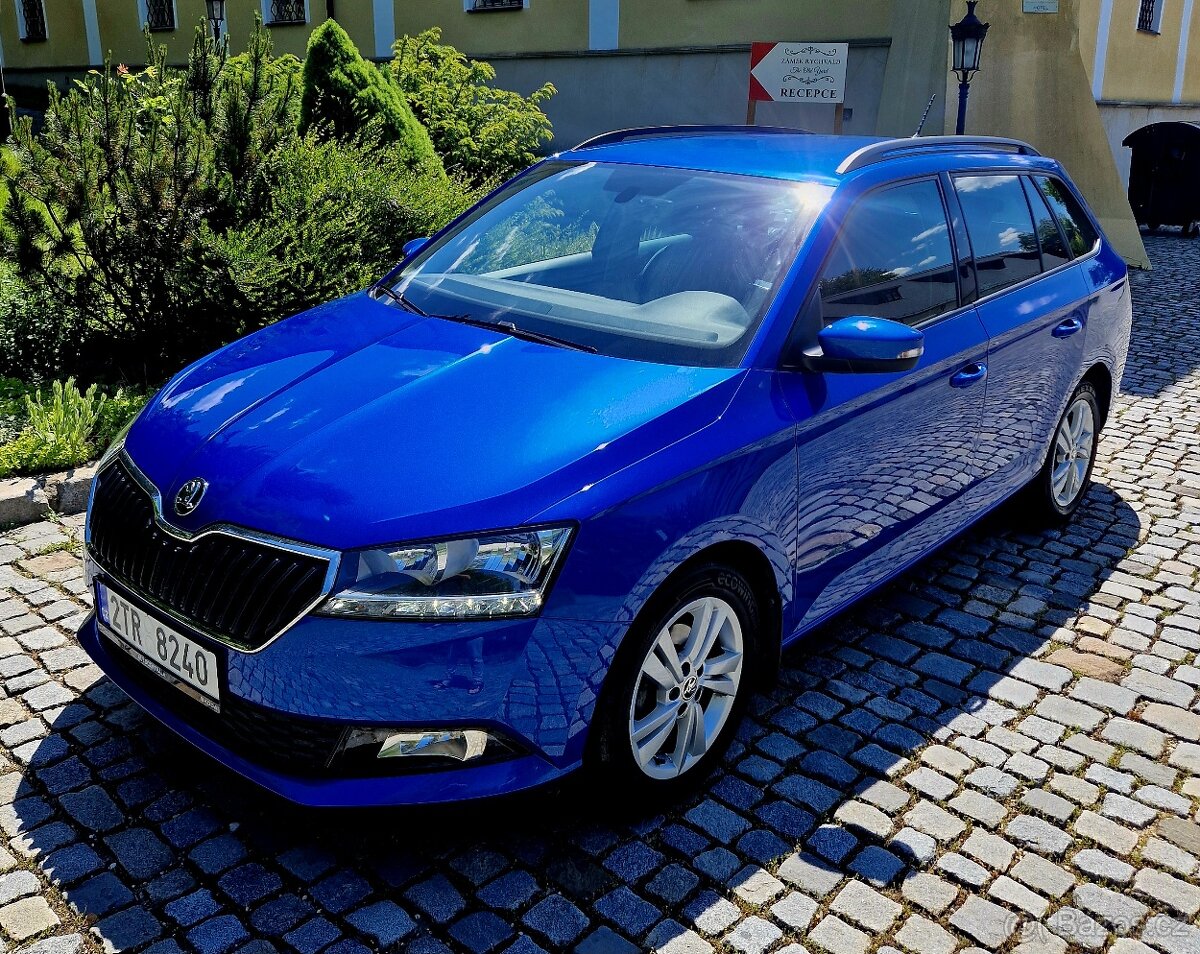 Škoda Fabia Combi 1.0 TSI 70kw Modrá Race, 2022