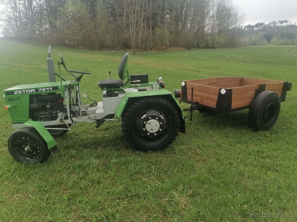 Malotraktor domácí výroby