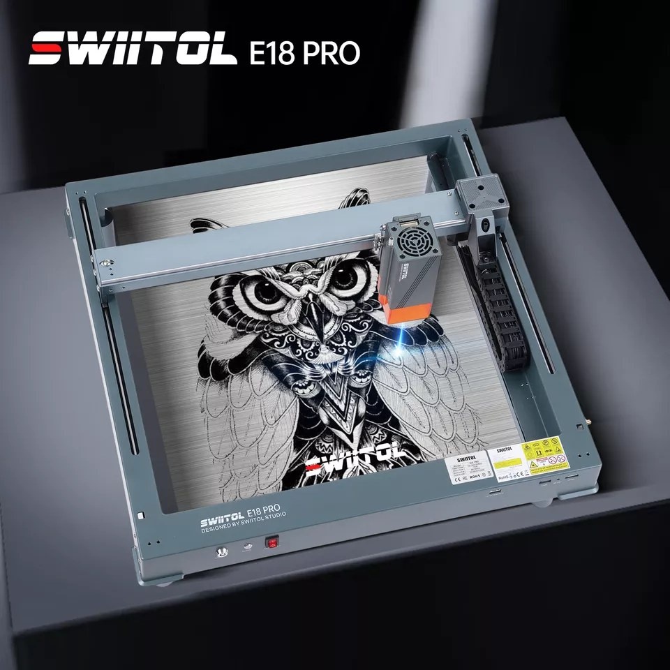 Laserový gravírovací stroj Swiitol E18 PRO