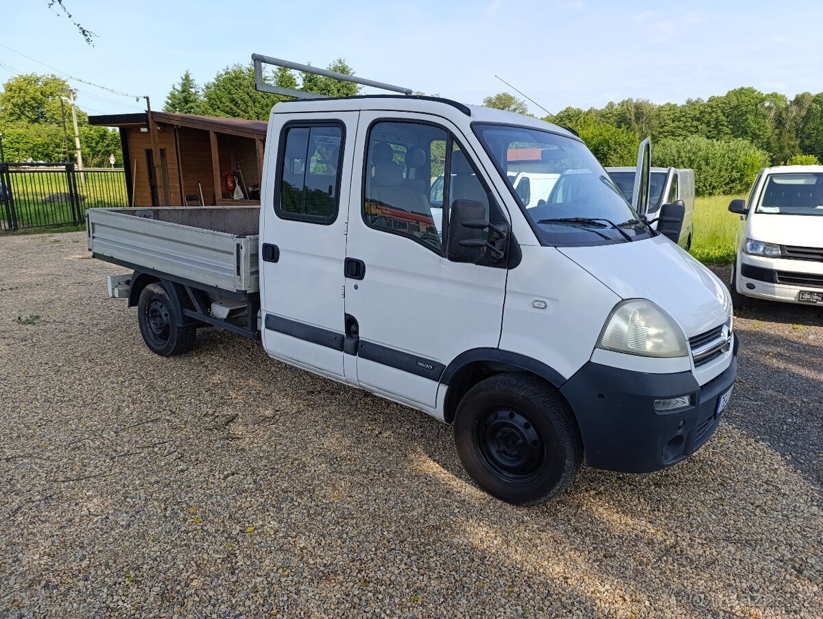 Opel Movano Master 2.5 CDTi 6míst klima 107kw